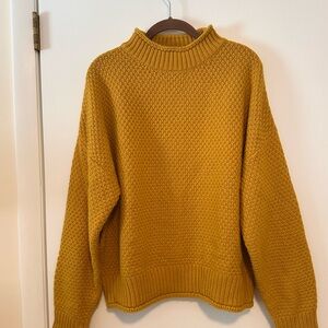 Turtleneck Chunky Knit Sweater